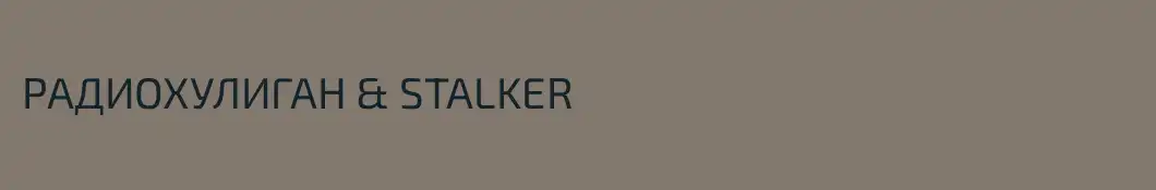 РАДИОХУЛИГАН & STALKER